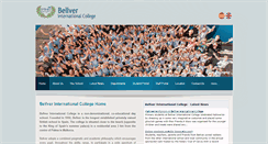 Desktop Screenshot of bellvercollege.com