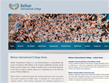 Tablet Screenshot of bellvercollege.com